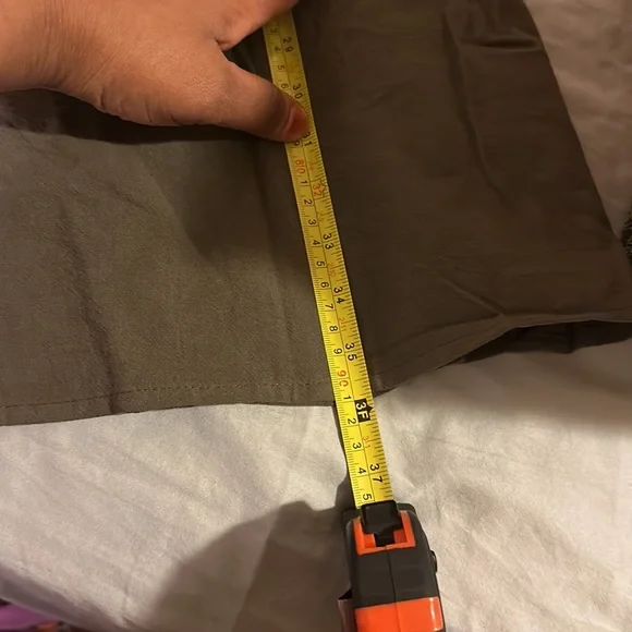 NWT EMERY ROSE PINK AND BLUE EMBROIDERY OLIVE GREEN COLOR DRESS SIZE M - Picture 12 of 16